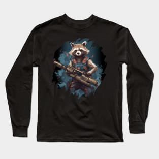 Raccoon Long Sleeve T-Shirt